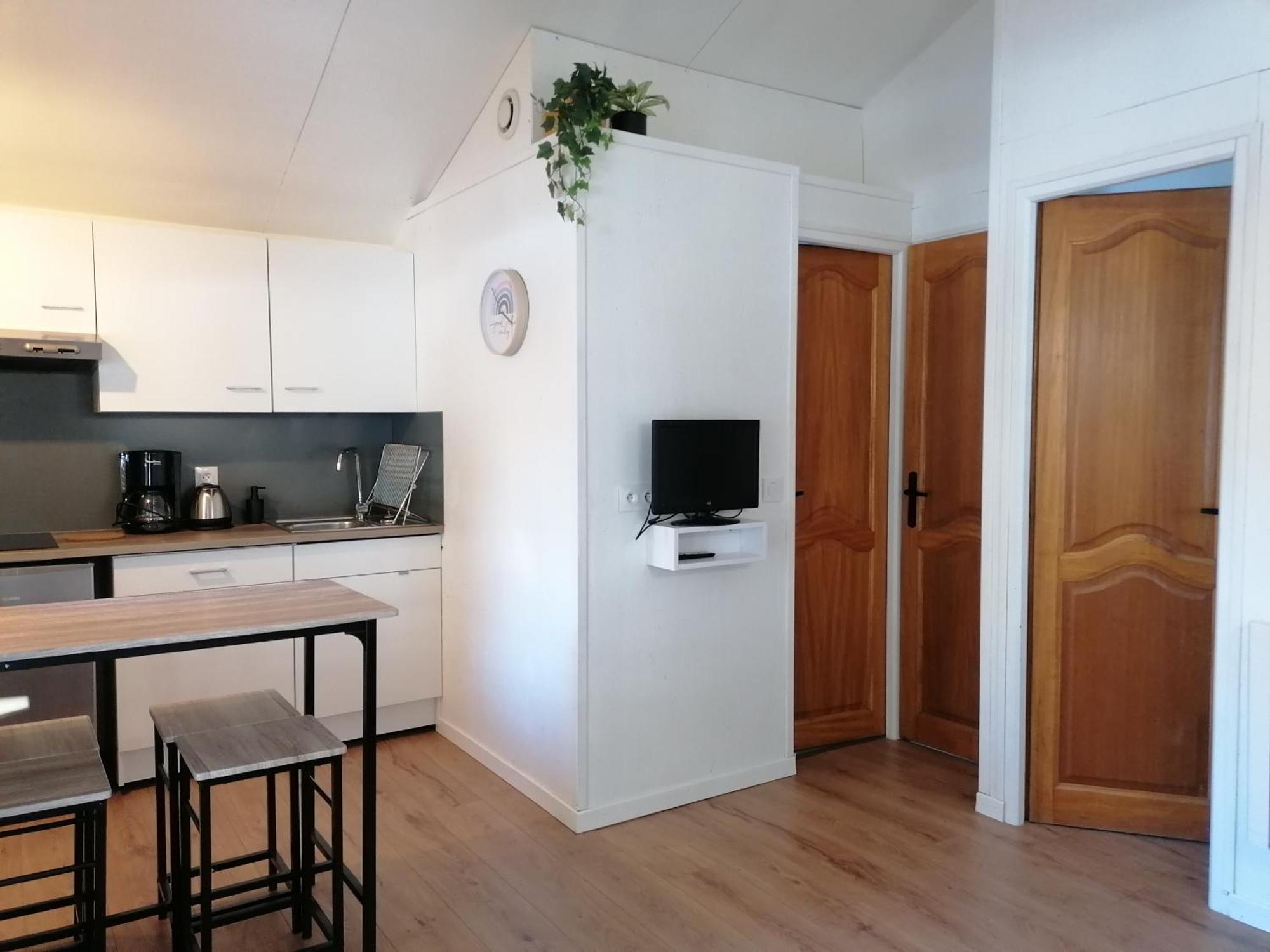 Camping Le Trejeux - Petit Chalet Thônes エクステリア 写真