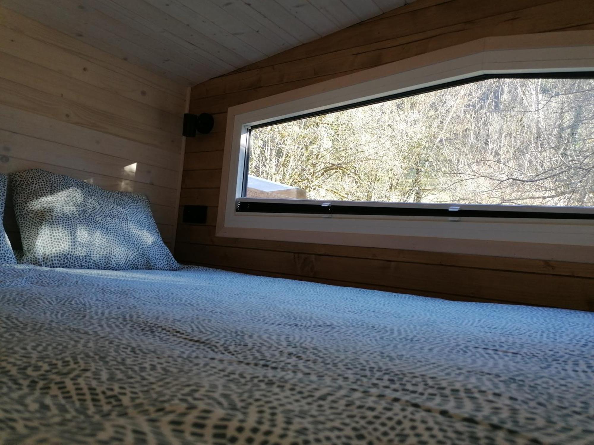 Camping Le Trejeux - Petit Chalet Thônes エクステリア 写真